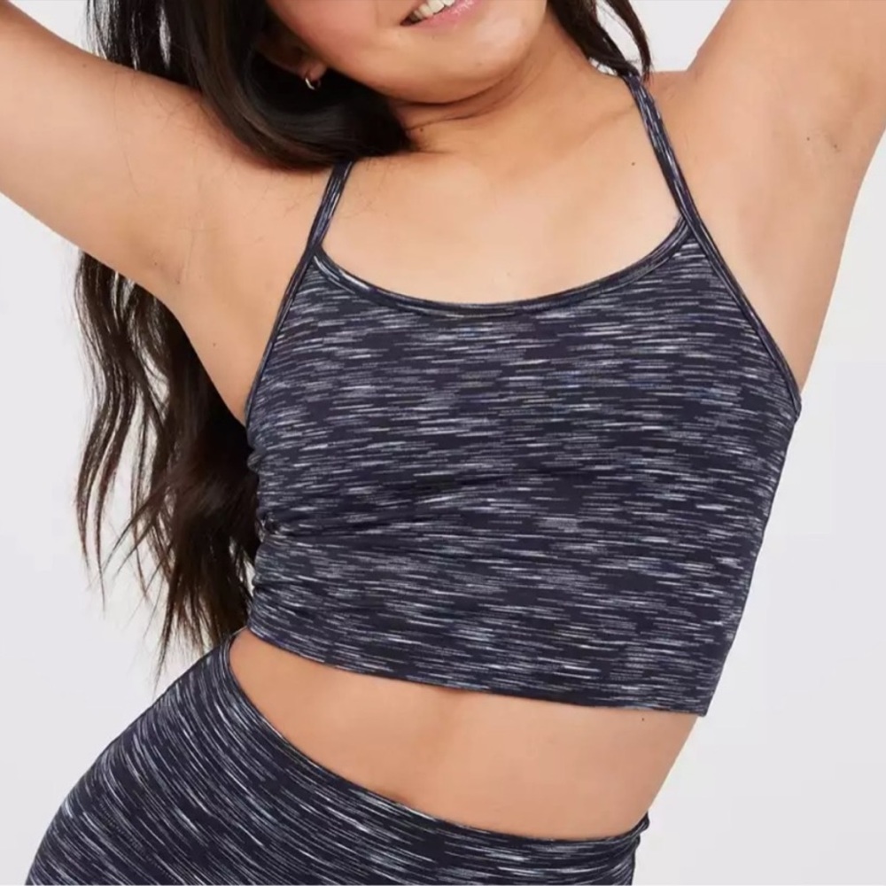 Aerie OFFLINE Hugger Longline Racerback Sports Bra
